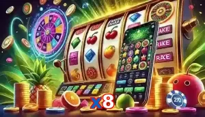 Trò chơi Slot được yêu thích tại x8